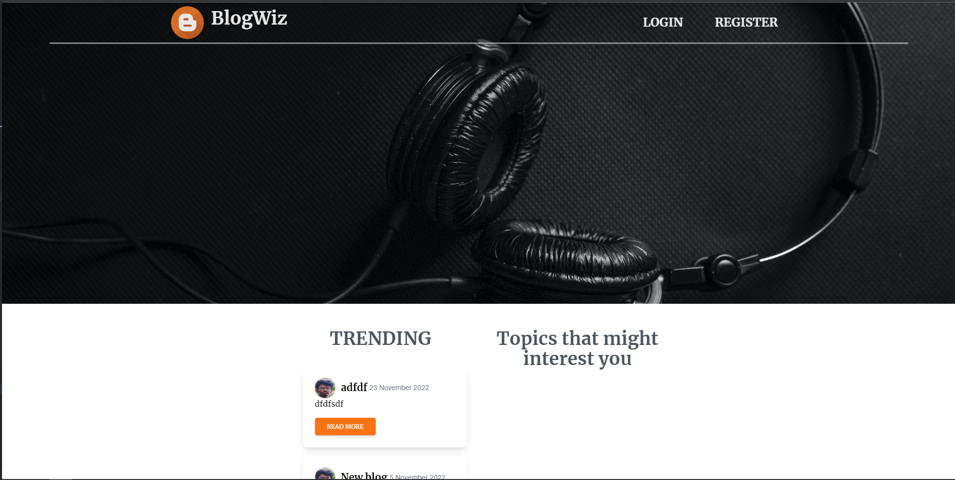 Blog Web App